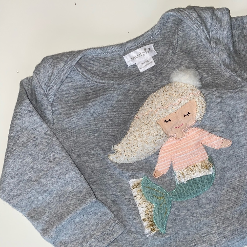 Mud Pie Mermaid Pajama Set